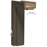 WESTAG & GETALIT dovratnik aperto cappuccino GA44 (š x v: 750 x 2.000 mm, širina zida: 10 cm, din lijevo, smeđe boje) | shoptok.hr