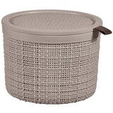 Curver Plastična košara ø 17x13 cm Jute – | shoptok.hr