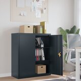 Ormarić za spise antracit 90 x 40 x 105 cm čelični | shoptok.hr