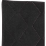  Boxspring krevet s madracem Crna 120 x 190 cm Baršun | shoptok.hr