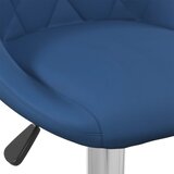  Barski stolci 2 kom plavi baršunasti | shoptok.hr