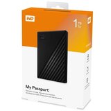 HDD Eksterni WD My Passport Black 1TB 2,5" WDBYVG0010BBK-WESN | Eponuda.ba