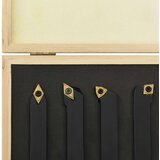 vidaXL 12-dijelni set izmjenjivih alata za tokarenje 16 x 16 mm 115 mm | shoptok.hr