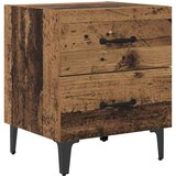 Ormarić za krevet s ladicama 2 pcs Staro drvo 40 x 35 x 47.5 cm | shoptok.hr