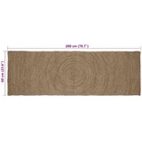  Tepisi za područja Siva 60 x 200 cm Juta | shoptok.hr