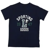 Majice s kratkimi rokavi Boy T-Shirt Short Sleeves College Modra
