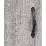  Visoka komoda siva sonome 34,5x34x180 cm od konstruiranog drva Slike