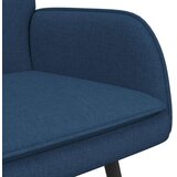 SOFA za dvije osobe Plava 115 x 61 x 87 cm tkanina | shoptok.hr