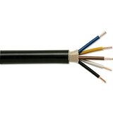  Zemeljski kabel NYY-J 5x2,5 mm² (NYY-J, 5, 2,5 mm², 25 m, Črne barve) | Shoptok.si