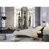 Artgeist PARAVAN 135/172/3 cm svetlo siva, temno siva Slike