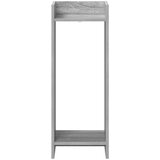  Stalak za biljke s policom Sivi Sonoma 30 x 30 x 80 cm | shoptok.hr