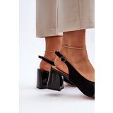 S. BARSKI Women's Sandals with Heel and Decoration Black D&A | ePonuda.com