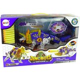  Dinobots 2 u 1 sačmarica za dinosaure Triceratops + meta - ljubičasti | shoptok.hr