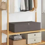 Kutija za spremanje 6 pcs Siva 70 x 40 x 18 cm Netkana tkanina - Siva 6 70 x 40 x 18 cm