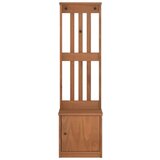 vidaXL Drevo za dvorano "SANDENS" 45x40x159,5 cm masivni les bora | Shoptok.si