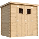 Timbela Lesena vrtna lopa - 204x142xH200 cm/2.22 m2 - Vrtna hiša brez podov - M311, (21823628) Cene