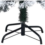 vidaXL Umjetno božićno drvce s 300 LED svjetlima Zelena 180 x 115 cm | shoptok.hr