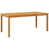 Maison Chic vrtna miza - vrtna jedilna miza 180x90x75 cm trden akacijev les, (21715511) | Shoptok.si