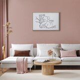  Slika - Quiet Charm of Nature (1-part) - Sleeping Koala in Black and White 90x60 U prirodnom drvenom okviru | shoptok.hr