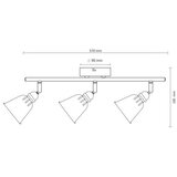 SPOT svetlo FIONA 3xE14/8W/230V zelena | Eponuda.com