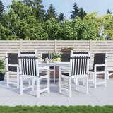  Jastuci za vrtne stolice 6 kom crni 100 x 50 x 3 cm od tkanine | shoptok.hr