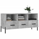 TV ormarić boja betona 102 x 36 x 50 cm od konstruiranog drva | shoptok.hr