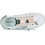 Karl Lagerfeld Nizke superge SKOOL Karl State of Mind Lo Lace Bela | Shoptok.si