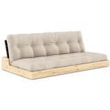 Karup Design Bež raztegljiva sedežna garnitura 196 cm Base – Cene