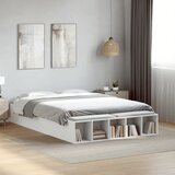 Furnova Posteljni okvir be 135x190 cm inženirski les, (21939334) Cene