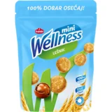 wellness integralni keks mini lešnik 70g