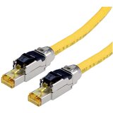 Roline 21.15.1853 RJ45 omrežni kabel\, Patch kabel CAT 8.1 S/FTP 3.00 m rumena masivna žica 1 kos, (20415256) | Shoptok.si