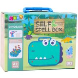 DIY Screwdriver Kit Suitcase Puzzle Dinosaurs Blocks Screwdriver 228 pcs. | shoptok.hr