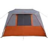  Obiteljski šator Siva i narančasta 533 x 312 x 230 cm - Siva i narančasta | shoptok.hr