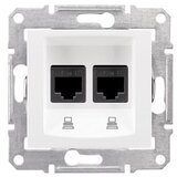 Utičnica 2xRJ45 cat5 STP bijela SEDNA Cijene