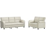  Set sofe 2 pcs Krem Baršun | shoptok.hr