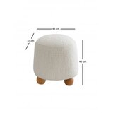 Atelier Del Sofa Tabure 43x45x37cm, Bijelo | Eponuda.ba
