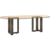  Noge za stolić T-oblika 2 kom prirodni čelik 28x25x(42-43)cm | shoptok.hr