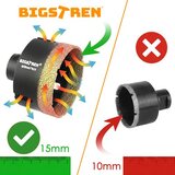 Bigstren set dijamantnih kruna M14, 13 dijelova (6–68 mm) | shoptok.hr