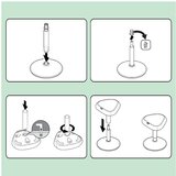 Leitz Ergonomski stol za aktivno sedenje Ergo – | Shoptok.si