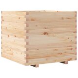 Maison Chic Vrtno cvetlično korito - Cvetlični Lonec 80x80x72 cm trdna borovina, (21789669) | Shoptok.si