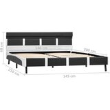  Okvir za krevet od umjetne kože s LED svjetlom sivi 140x200 cm | shoptok.hr