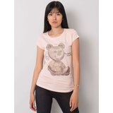 ex moda T-shirt-EM-TS-ES-21-531.14-light pink | Shoptok.si