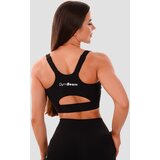 GymBeam ženski sportski grudnjak Cut-Out Black 66727
