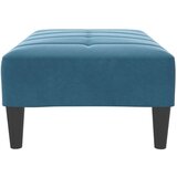  Tabure plavi 77x55x31 cm baršunasti - Plava 1 | shoptok.hr