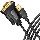 Axagon ADS-1PQN USB-A na RS-232 serijski adapter, FTDI, 1.5 m Slike