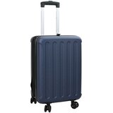 vidaXL Zložljiv kovček Trda lupina 20'' Temno modra 34x23x55,5 cm ABS Cene