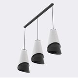  visilica na sajli moda 3xE27/15W/230V siva/crna | Eponuda.com
