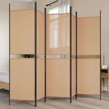  5-pultni delitelj prostora Bež 250 x 180 cm Blago, (5000235503) | Shoptok.si