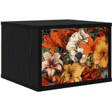 Wall-mounted noćni ormarić GENNEP Crni hrast 36 x 33 x 25 cm | shoptok.hr