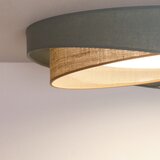 Brilagi LED prigu&amp;scaron;iva svetiljka VELVET TWIST LED/36W/230V CCT prečnik 65 cm WT zel./bež. + daljinski upravljač Slike